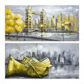 Pintura Dkd Home Decor (120 X 3 X 60 cm) (2 Pcs)