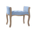 Banqueta Dkd Home Decor Azul (64.5 X 39 X 60 cm)