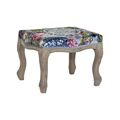 Banqueta Dkd Home Decor Multicolor (58 X 47,5 X 41 cm)