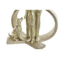 Figura Decorativa Dkd Home Decor Dourado Resina Moderno Família (26 X 14,5 X 39 cm)