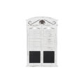 Espelho de Parede Dkd Home Decor Espelho Preto Madeira Janelas Branco (60 X 7 X 94 cm)