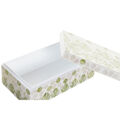 Guarda-joias Dkd Home Decor Madrepérola Bambu Tropical Folha de Planta (25 X 15 X 12 cm)