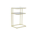 Mesa de Apoio Dkd Home Decor Espelho Cristal Dourado Metal (40 X 31 X 61 cm)