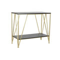 Consola Dkd Home Decor Preto Dourado Metal Madeira (81,5 X 36 X 71,5 cm)