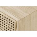 Mesa de Cabeceira Dkd Home Decor Natural Rotim Madeira de Paulónia (43 X 33,7 X 56 cm)