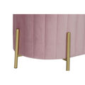 Banqueta Dkd Home Decor Cor de Rosa (123 X 50 X 45 cm) (105 X 39 X 37 cm) (2 Pcs)