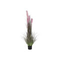 Planta Decorativa Dkd Home Decor Cor de Rosa Tecido Aço Plástico Pvc (30 X 30 X 150 cm)