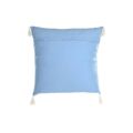 Almofada Dkd Home Decor Azul Poliéster Algodão Branco (60 X 20 X 60 cm)