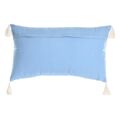 Almofada Dkd Home Decor Azul Poliéster Algodão Branco (60 X 15 X 35 cm)