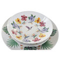 Conjunto de Louça Dkd Home Decor Tropical Porcelana (18 Pcs)