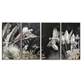 Conjunto de 4 Quadros Dkd Home Decor Tropical (280 X 4 X 140 cm)