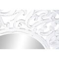 Espelho de Parede Dkd Home Decor Cristal Mdf Branco Mandala índio (90 X 2,5 X 90 cm)