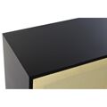 Móvel de Tv Dkd Home Decor Preto Abeto Rotim