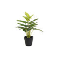 Planta Decorativa Dkd Home Decor Preto Verde Pvc Pp Lírio (25 X 25 X 30 cm)