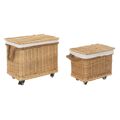 Conjunto de Cestas Dkd Home Decor Vime (48 X 33 X 43 cm)