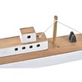 Figura Decorativa Dkd Home Decor Madeira Branco Barco