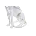 Figura Decorativa Dkd Home Decor Cinzento Branco Leopardo Resina Mármore (25 X 18 X 41 cm)