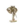 Figura Decorativa Dkd Home Decor Elefante Dourado Resina (49 X 26,5 X 57 cm)