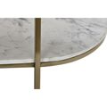 Mesa de Centro Dkd Home Decor Metal Mármore Glamour (116 X 50 X 43 cm)