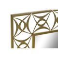 Espelho de Parede Dkd Home Decor Espelho Dourado Metal (66 X 2 X 91,5 cm)