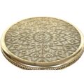 Mesa de Apoio Dkd Home Decor Dourado Metal árabe (42 X 42 X 57 cm)