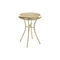 Mesa de Apoio Dkd Home Decor Dourado Metal árabe (42 X 42 X 57 cm)