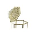 Lantaarn Dkd Home Decor Cristal Dourado Metal (21 X 19 X 37 cm)