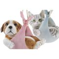 Figura Decorativa Dkd Home Decor Resina Multicolor Cão Shabby Chic (18 X 12,5 X 16 cm) (4 Unidades)