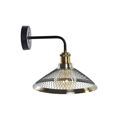 Luminária de Parede Dkd Home Decor Preto Dourado Metal 220 V 50 W (27 X 28 X 28 cm)