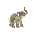 Figura Decorativa Dkd Home Decor Elefante Dourado Resina (24 X 10 X 24 cm)