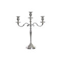 Candelabro Dkd Home Decor Prateado Alumínio (34 X 12 X 41 cm) (3 Peças)