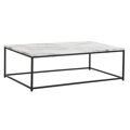 Mesa de Apoio Dkd Home Decor Metal Mdf Alumínio (110 X 60 X 34 cm)