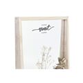 Espelho de Parede Dkd Home Decor Espelho Natural Mdf Branco 2 Unidades Cottage (30 X 4 X 40 cm)