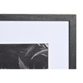 Moldura de Fotos Dkd Home Decor Cristal Preto Madeira Mdf (32 X 3 X 42,5 cm) (33 X 2 X 45 cm) (6 Peças)