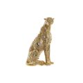 Figura Decorativa Dkd Home Decor Leopardo Resina Moderno (23,5 X 15 X 37 cm)