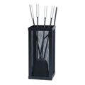 Utensílios para a Lareira Dkd Home Decor Aço Inoxidável (16 X 16 X 50 cm) (4 Peças)