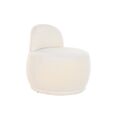 Poltrona Dkd Home Decor Poliéster Branco (66 X 66 X 66 cm)