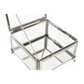 Guarda-joias Dkd Home Decor Cristal Metal (16 X 16 X 10 cm)