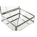 Guarda-joias Dkd Home Decor Cristal Metal (25 X 21 X 10 cm)