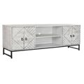 Móvel de Tv Dkd Home Decor Metal Madeira de Mangueira (180 X 40 X 60 cm)