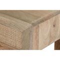 Mesa de Cabeceira Dkd Home Decor Rotim Madeira de Mangueira (50 X 40 X 50 cm)