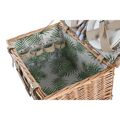 Cabaz Dkd Home Decor Picnic Natural Verde Vime (44 X 30 X 22 cm)