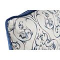 Almofada Dkd Home Decor Azul Poliéster Bloemen (50 X 10 X 30 cm)