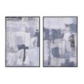 Pintura Dkd Home Decor Abstrato (83 X 4,5 X 123 cm) (2 Unidades)