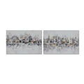 Pintura Dkd Home Decor Abstrato (120 X 2,8 X 80 cm) (2 Unidades)