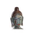 Figura Decorativa Dkd Home Decor Buda Ferro Madeira de Mangueira Oriental (18 X 9 X 47 cm) (2 Unidades)