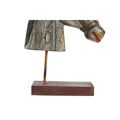 Figura Decorativa Dkd Home Decor Cavalo Ferro Madeira de Mangueira (24 X 12 X 35 cm)