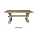 Mesa de Jantar Dkd Home Decor Abeto Natural (180 X 80 X 76 cm)