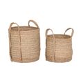 Caixa Decorativa Dkd Home Decor Zostera Marina (33 X 33 X 45 cm) (2 Peças)