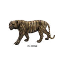 Figura Decorativa Dkd Home Decor Tigre Dourado Resina (53 X 13,5 X 23,5 cm)